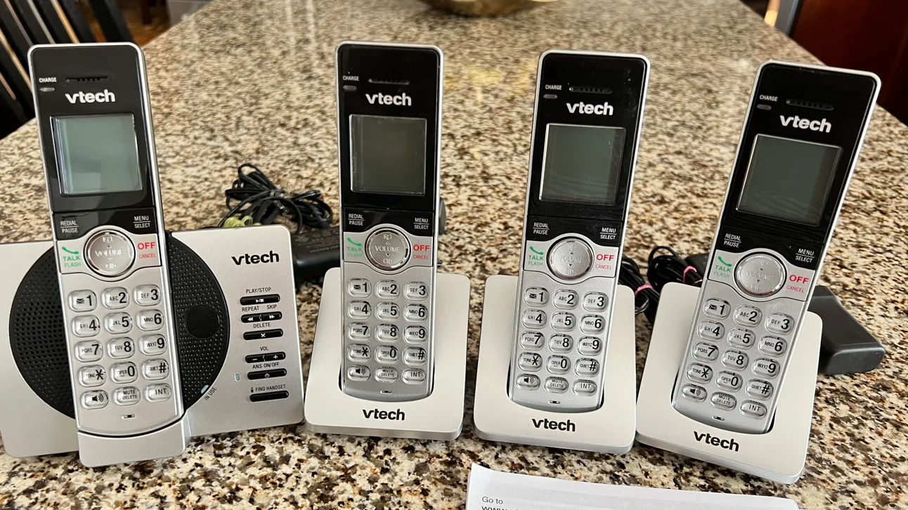 VTech 4 Handset Cordless Phone System image indicator(3)