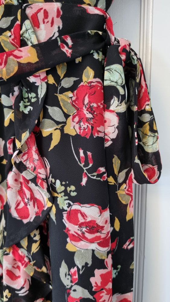 Floral Wrap Dress - photo 3