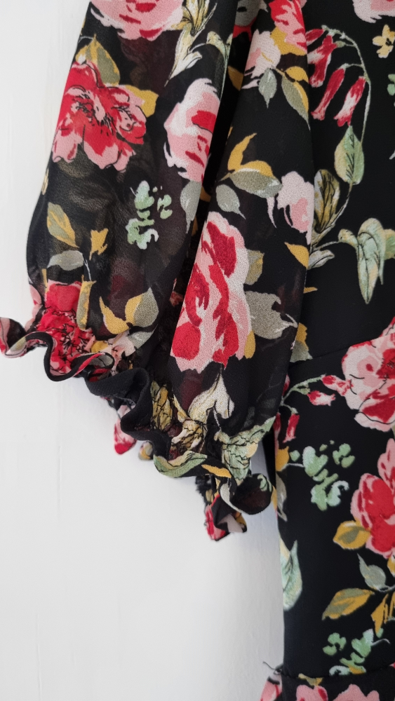 Floral Wrap Dress - photo 4