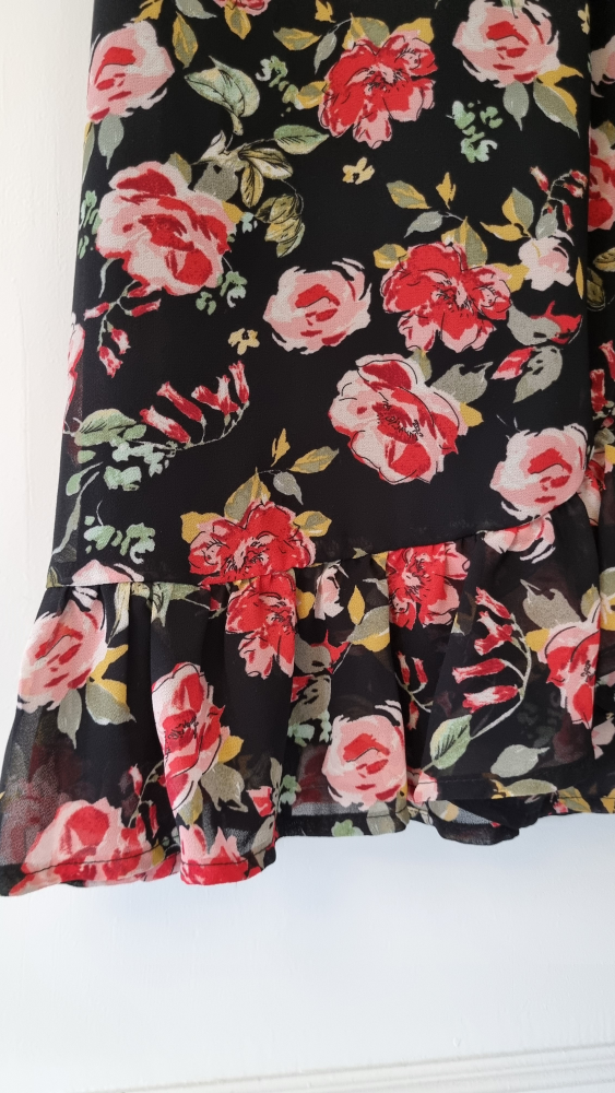 Floral Wrap Dress - photo 5
