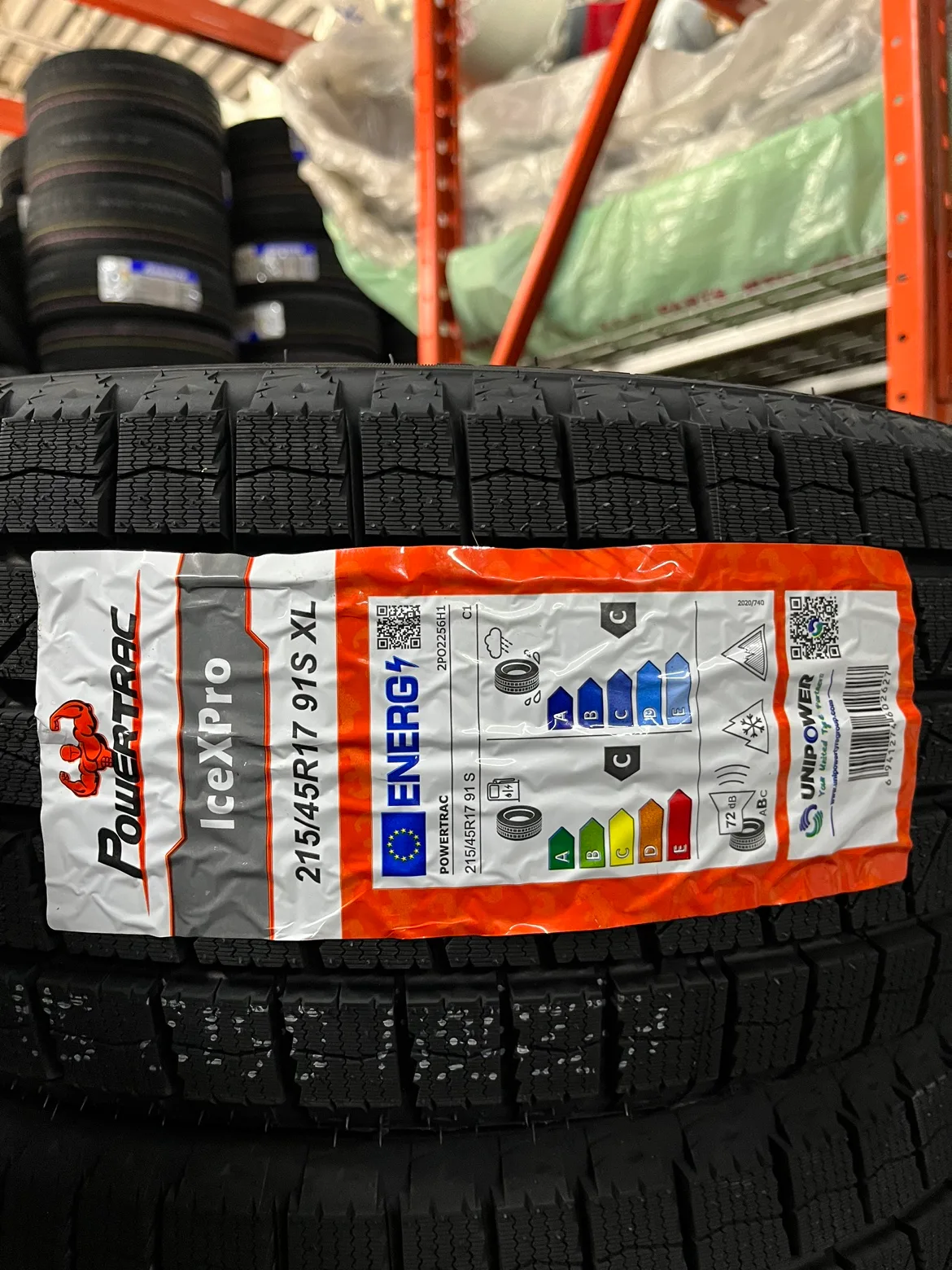 BRAND NEW POWERTRAC WINTER TIRES 215/45/17 image indicator(2)