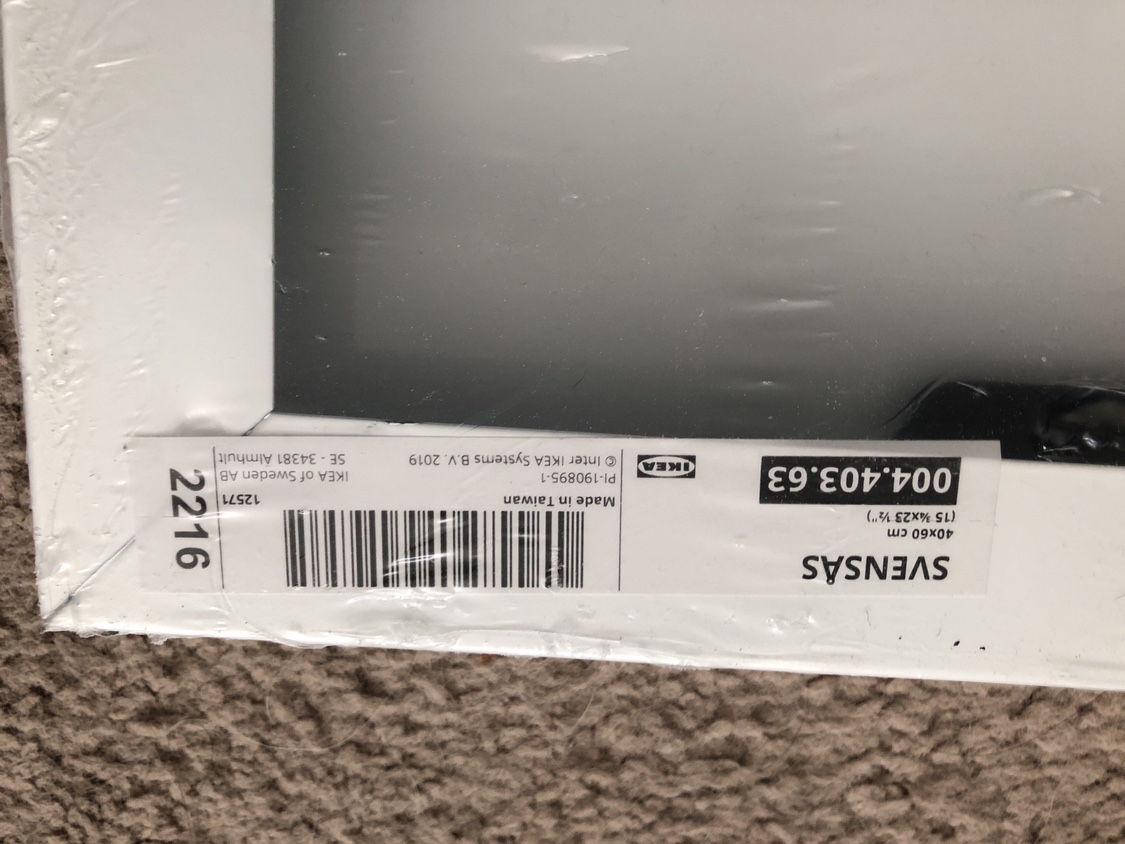 SVENSÅS White Wall Magnetic Board 🧡 - photo 2
