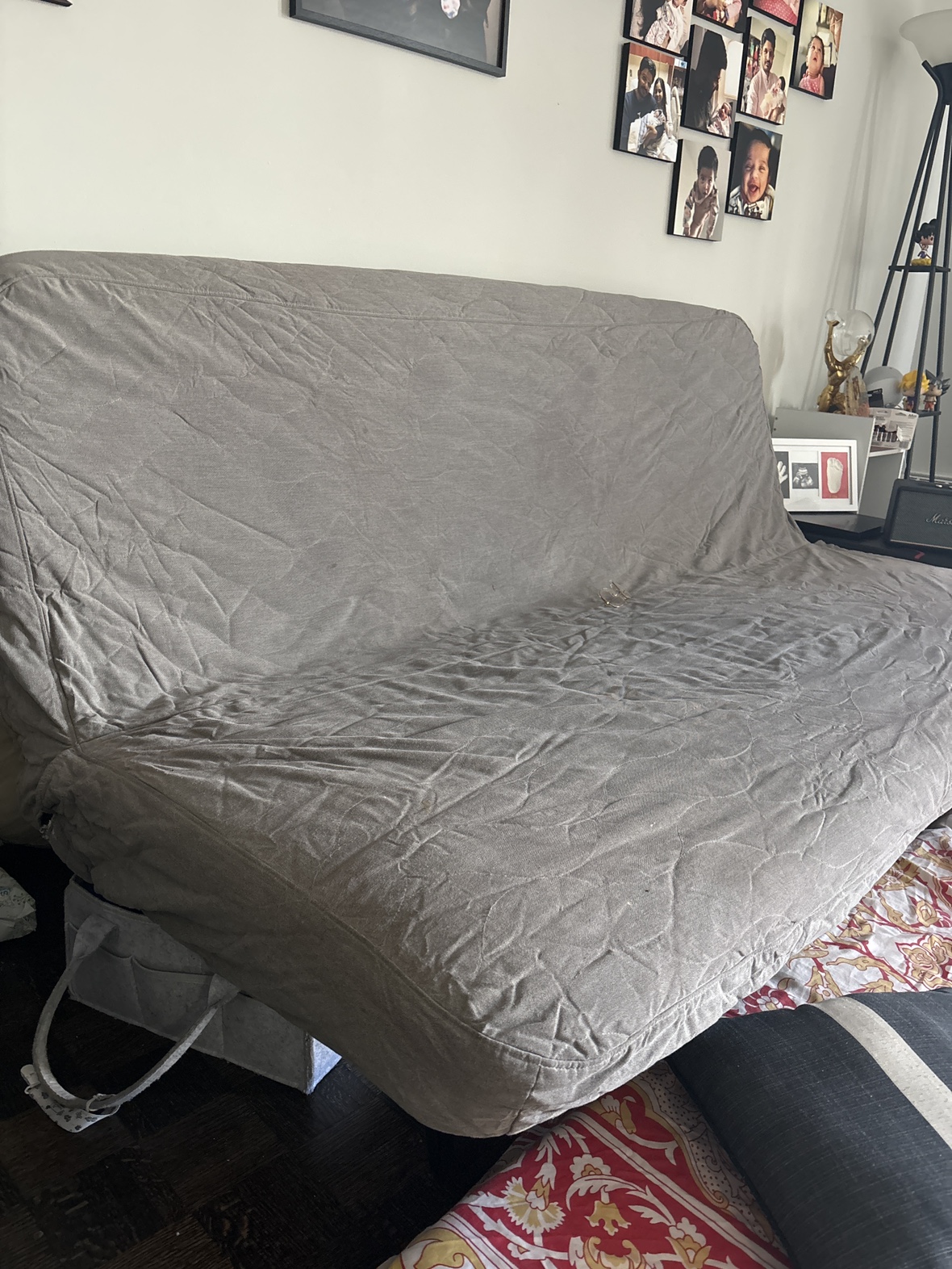 Grey Futon Couch