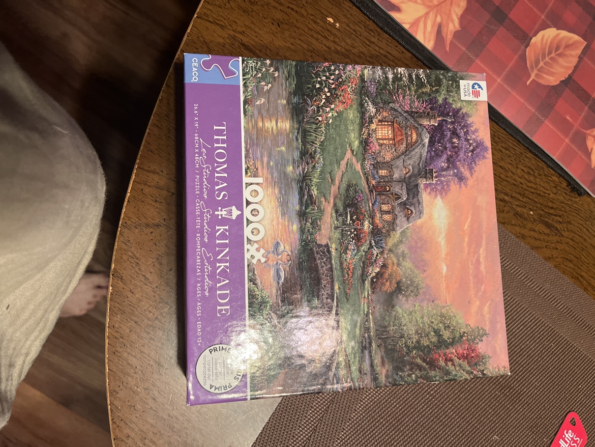 Thomas Kinkade 1000 Piece Jigsaw Puzzle