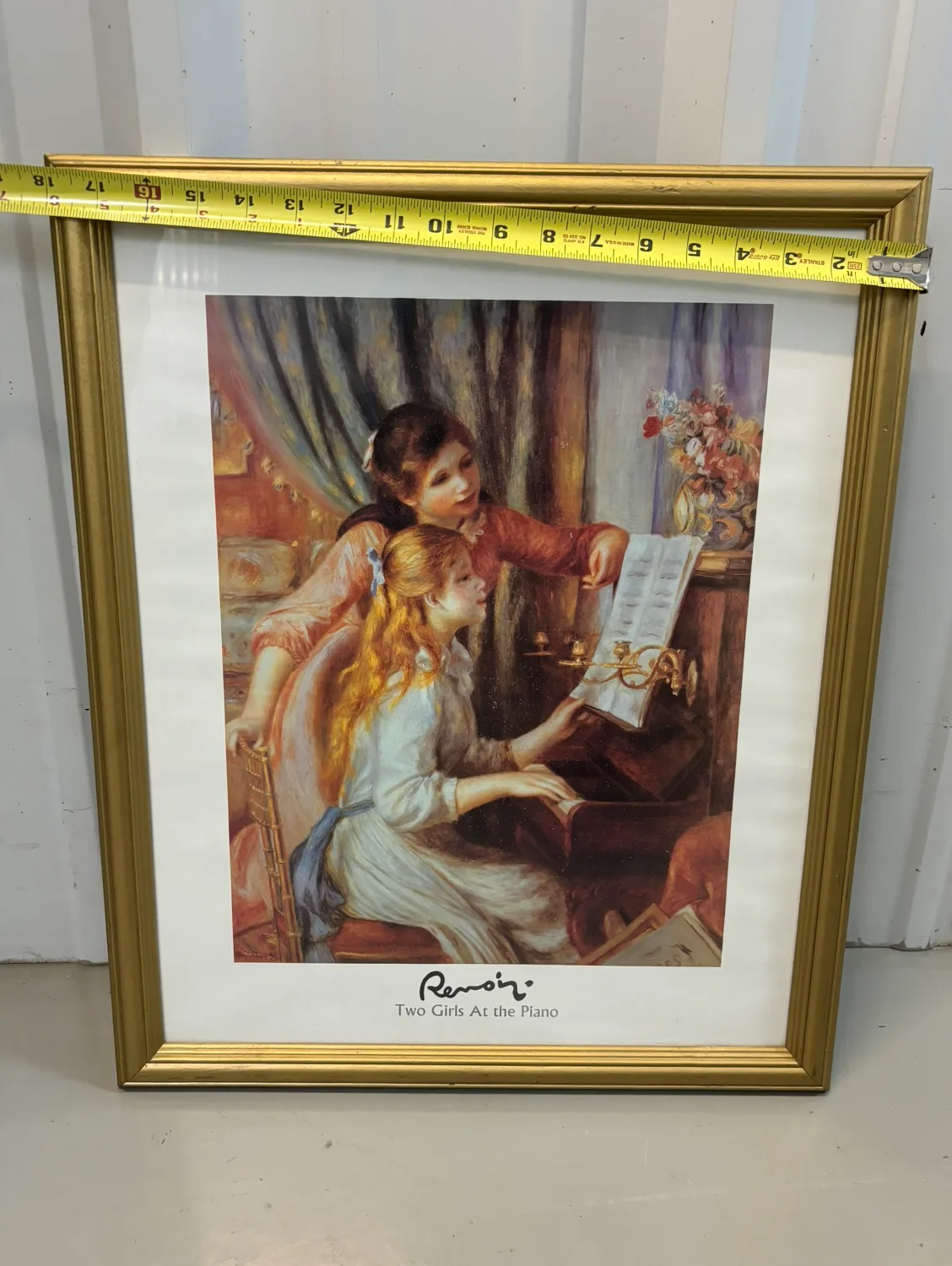Framed Renoir Print image indicator(8)