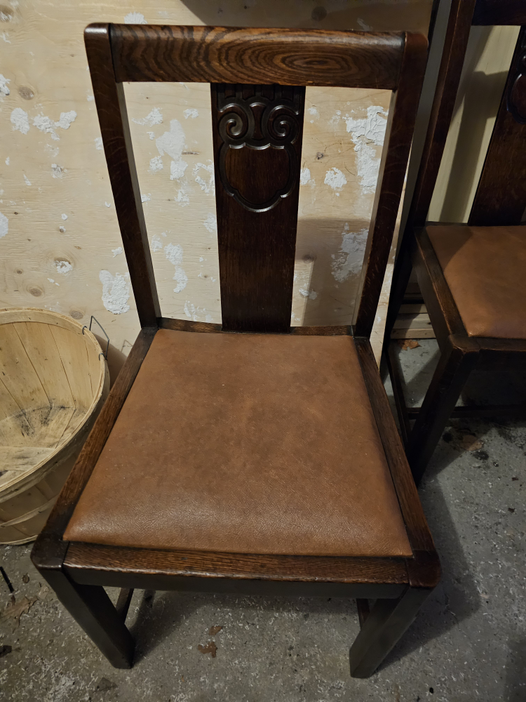 Set of Four Antique Chairs - photo 4