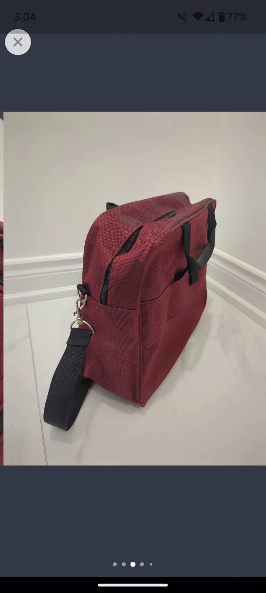 Samsonite Red Carry-On Bag image indicator(3)