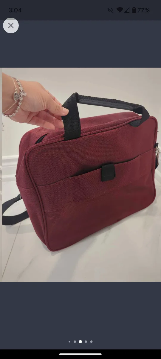 Samsonite Red Carry-On Bag image indicator(4)