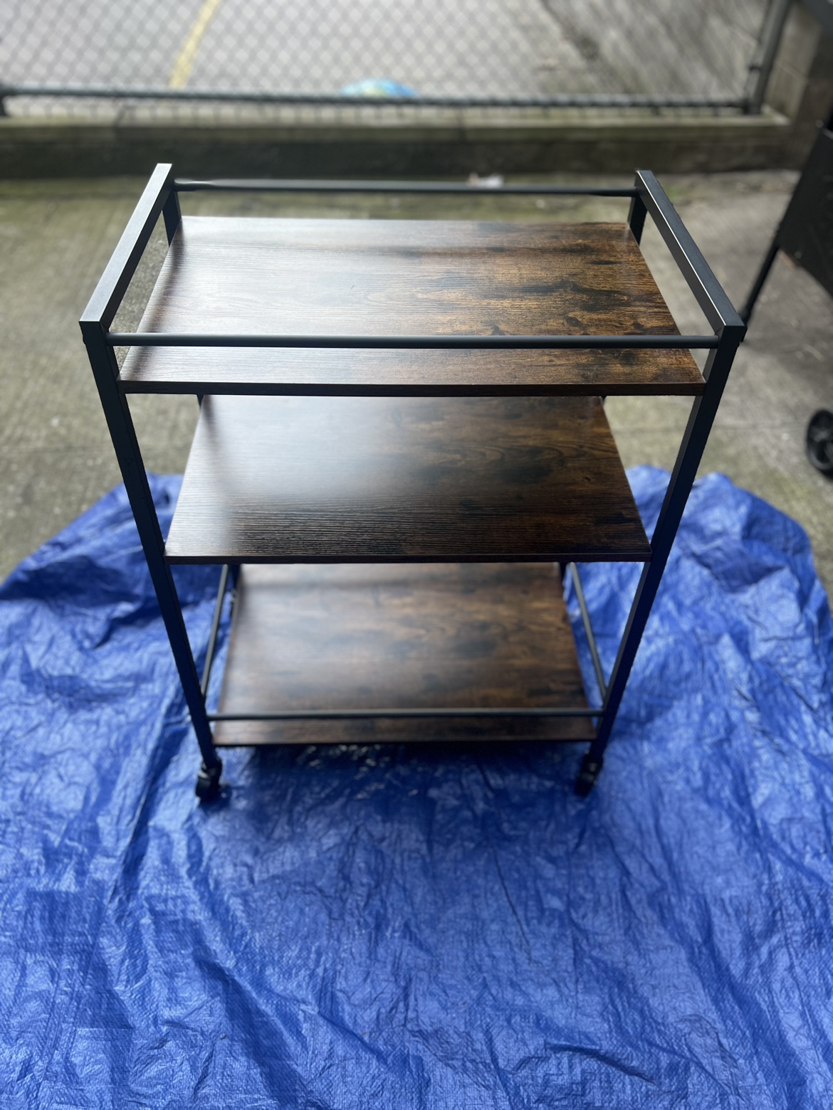 3-Tier Rolling Bar/Storage Cart