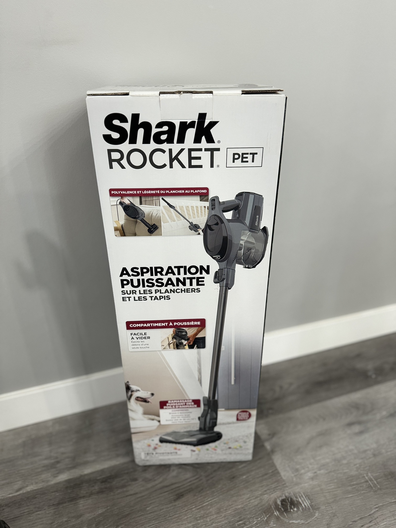 Shark Rocket Pet Wired vacuum.