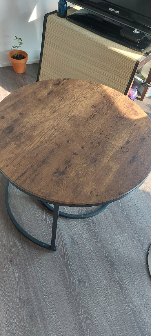 Nesting Coffee Tables wooden - photo 4