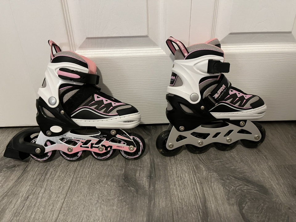 Inline kids roller skates