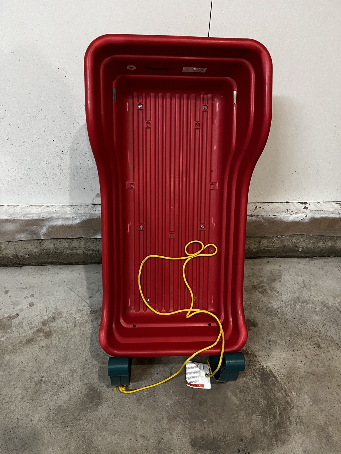 Red Sled with Green Runners - photo 3
