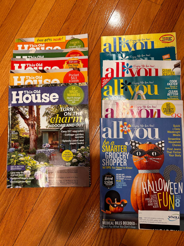 This Old House and All You Magazine Lot