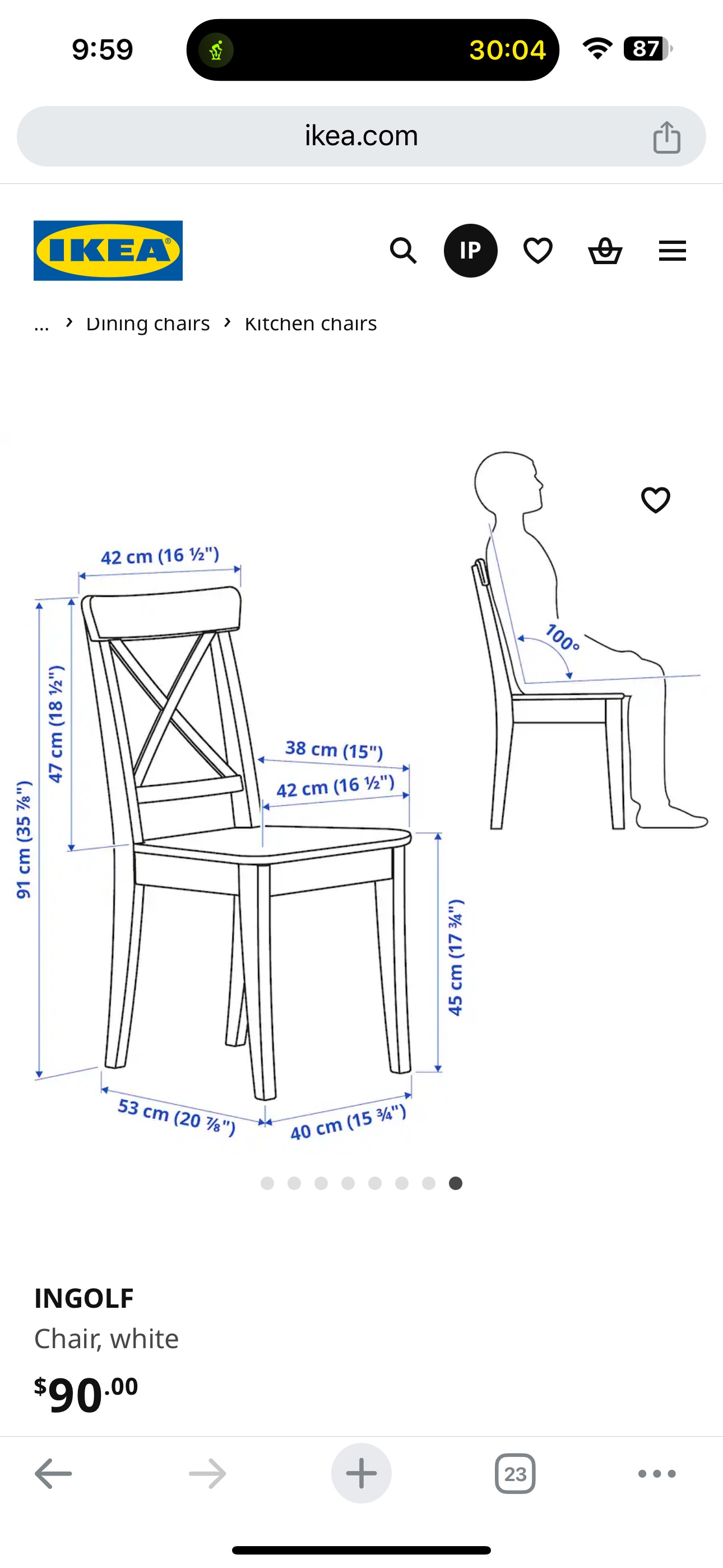 IKEA Chair - photo 4
