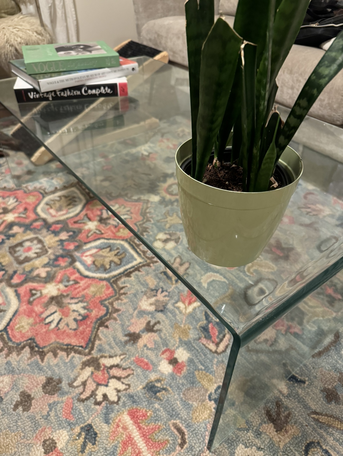 Safavieh Glass Coffee Table - photo 4