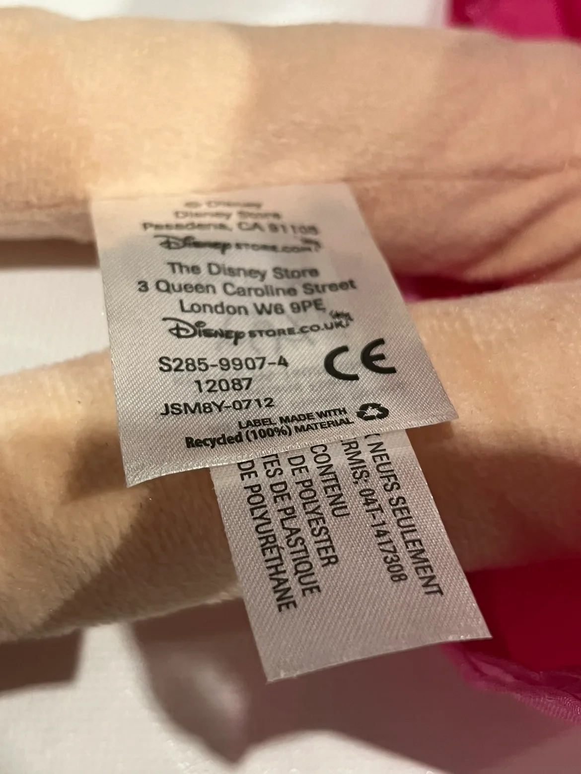 20” Original Disney Store Miss Piggy Plush Toy image indicator(3)