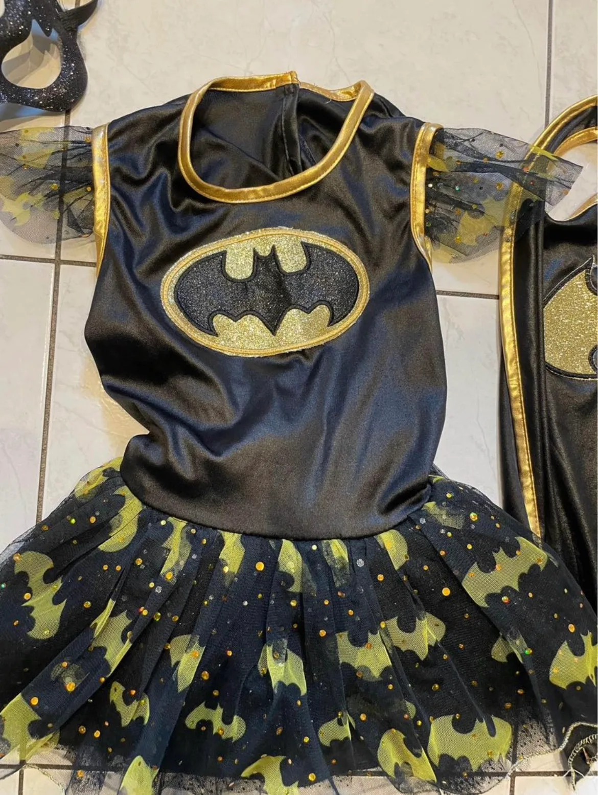 Batgirl Kids Costume Size Small image indicator(2)