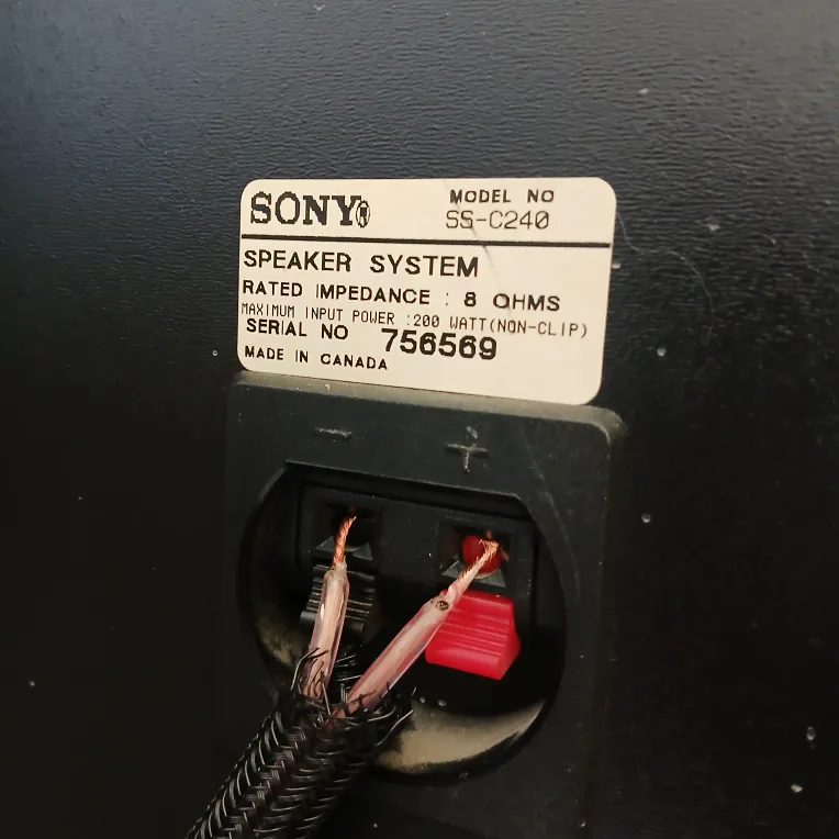 Sony SS-C240 Floor Tower Speakers image indicator(3)