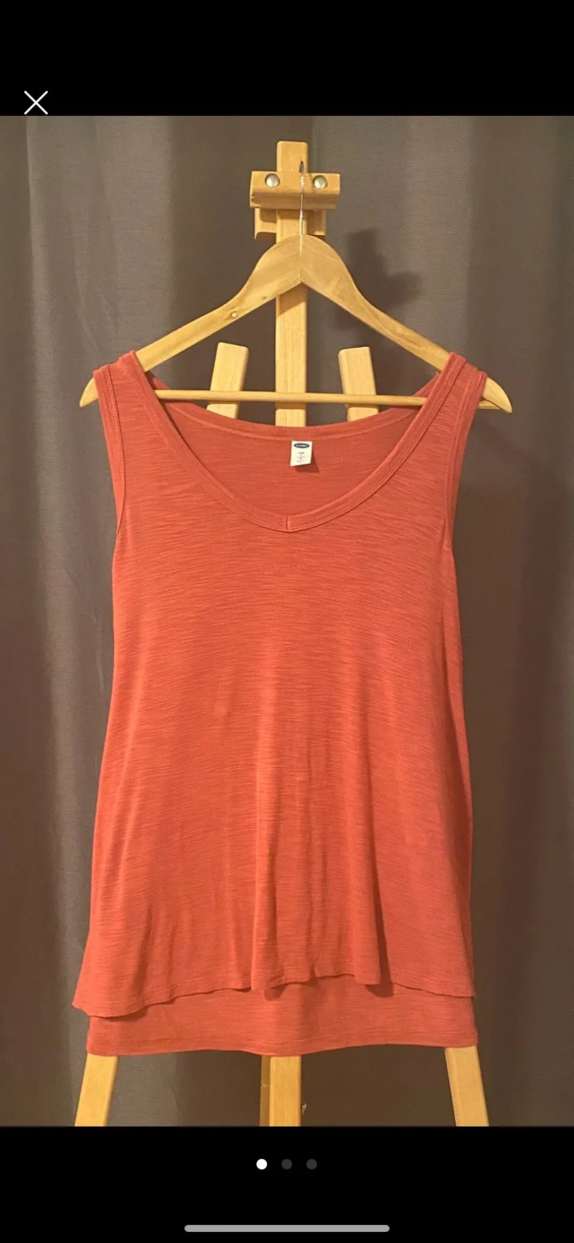 Old Navy Coral Tank Top Large thumbnail