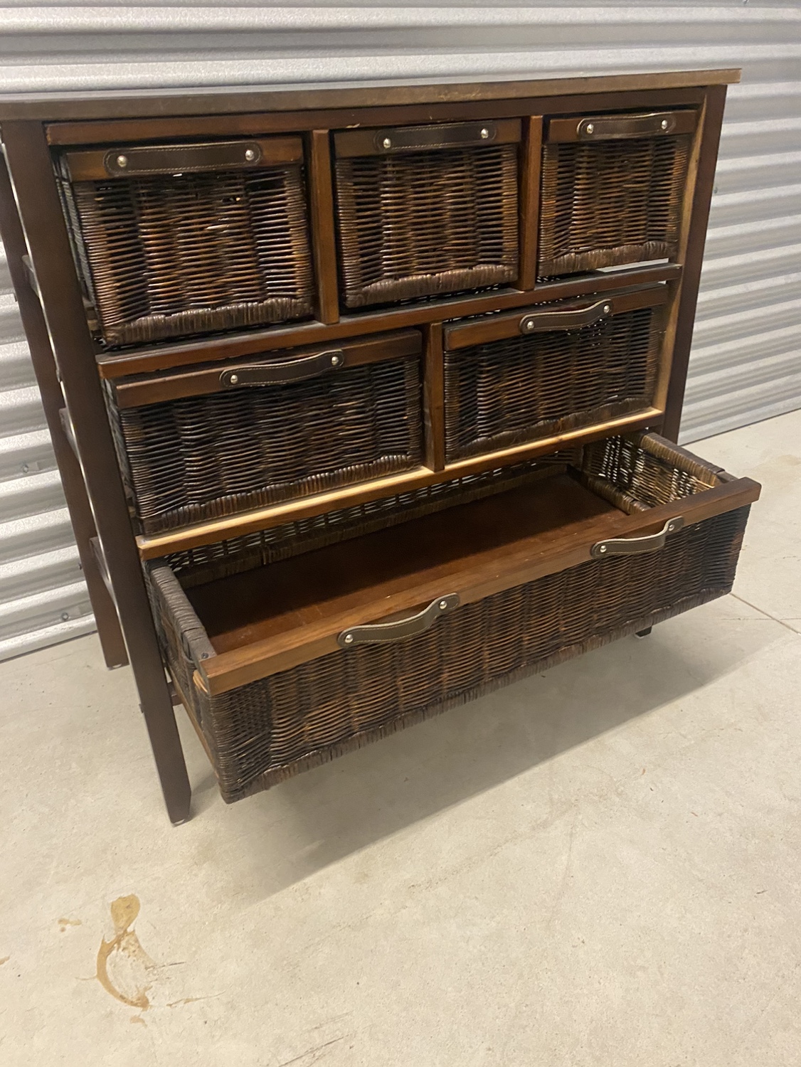 Wicker Drawer Chest - photo 3