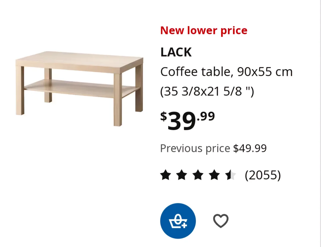 Ikea ,,,, Coffee table. image indicator(7)