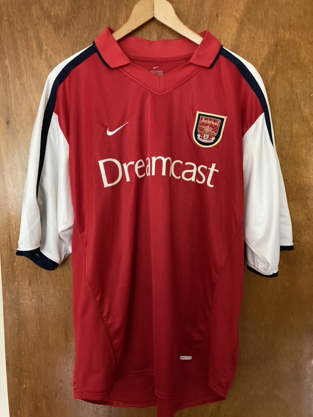 Dreamcast Arsenal Jersey 2000-2002