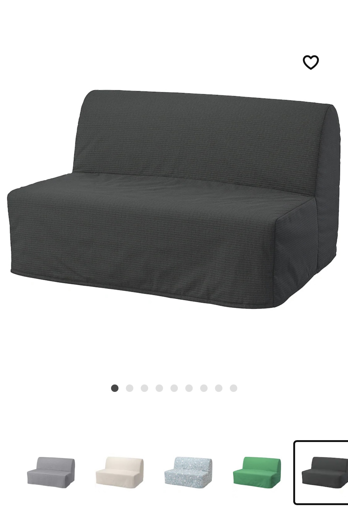 IKEA Friheten Sofa Bed frame and cover (no mattress)