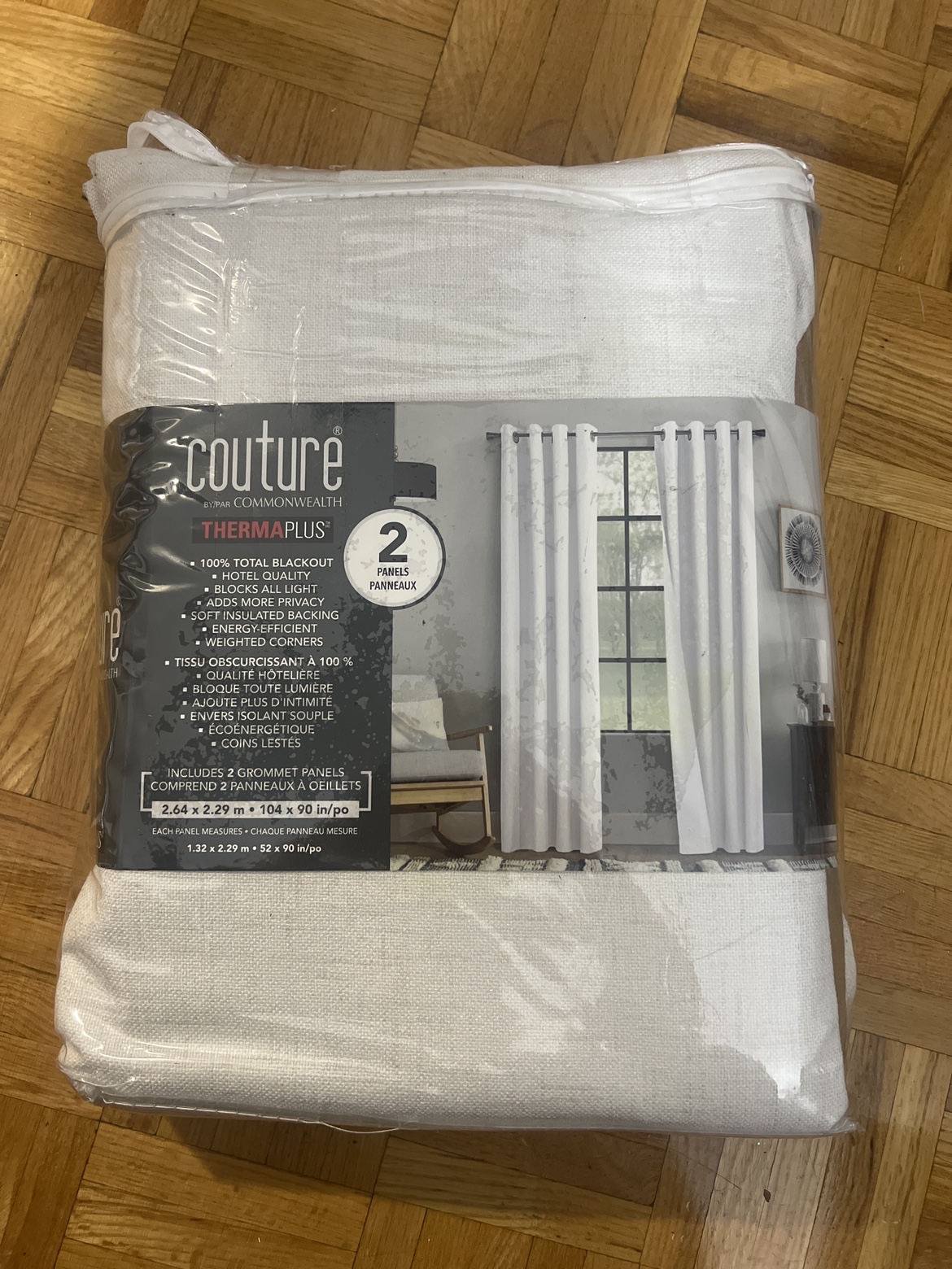 Couture Thermaplus Blackout Curtains