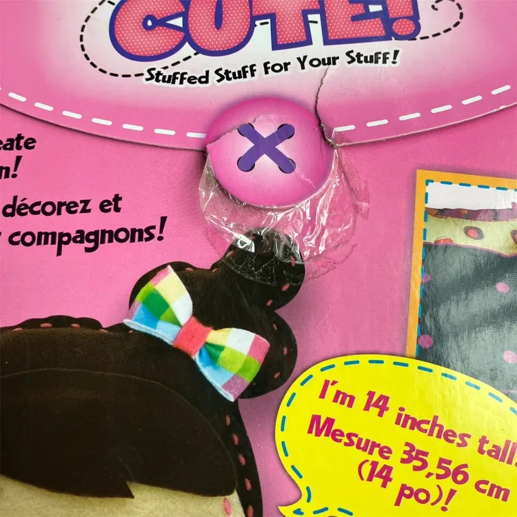 NEW Sew Cute Craft Box Kit Brown Hair Doll & Matching Small Doll image indicator(3)