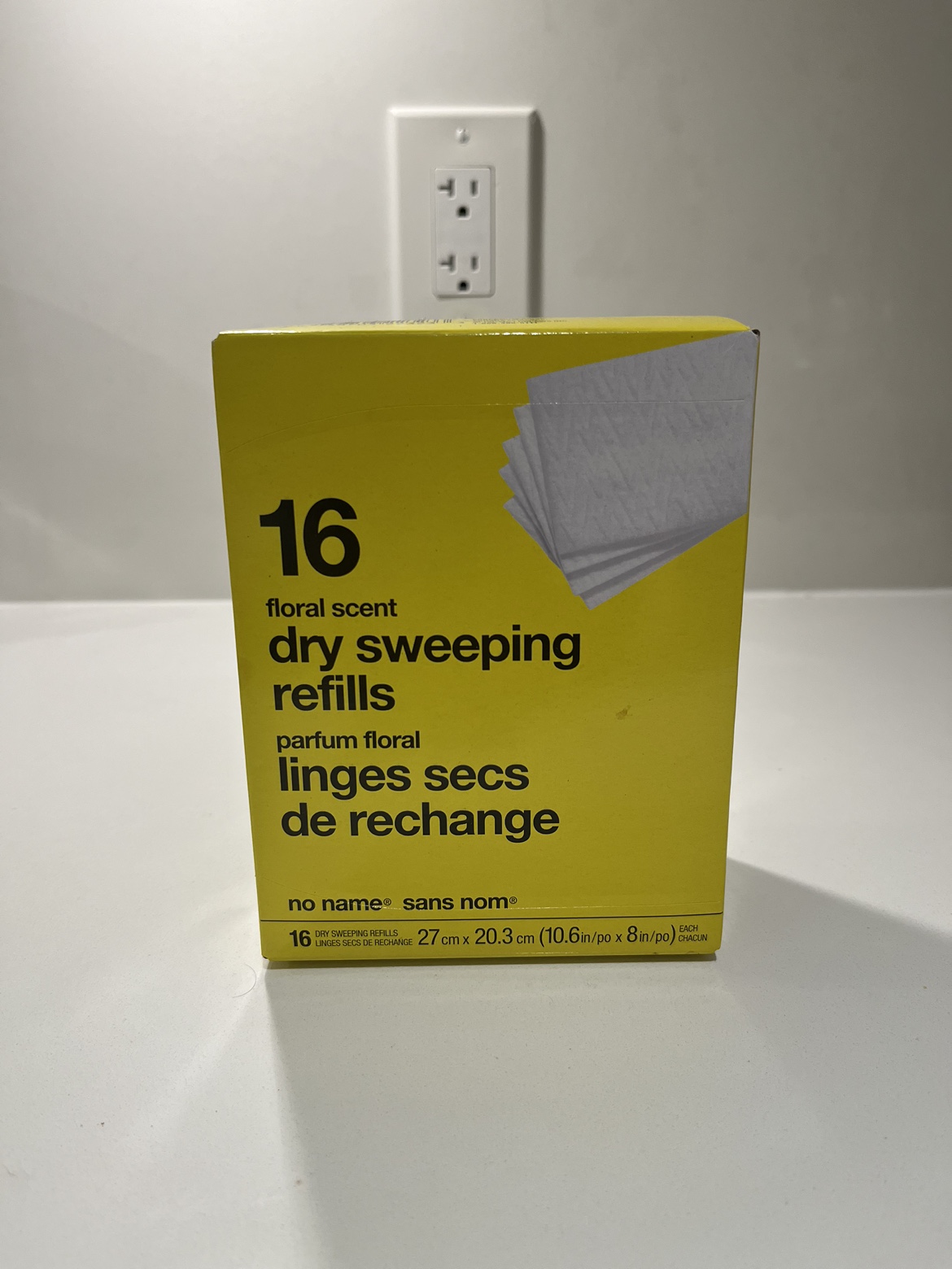No Name Floral Scented Dry Sweeping Refills (16 Pack)