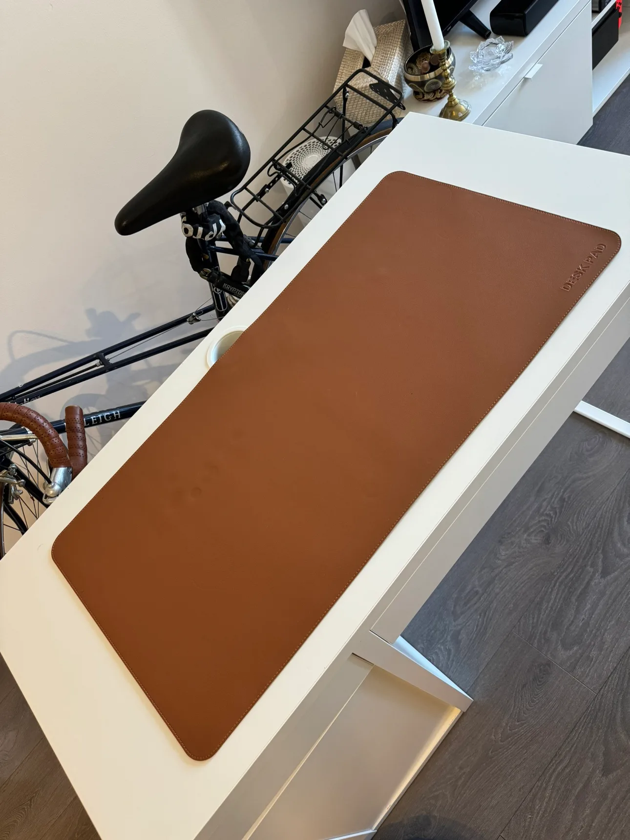 Leather Desk Mat 31.5" x 15.7" thumbnail