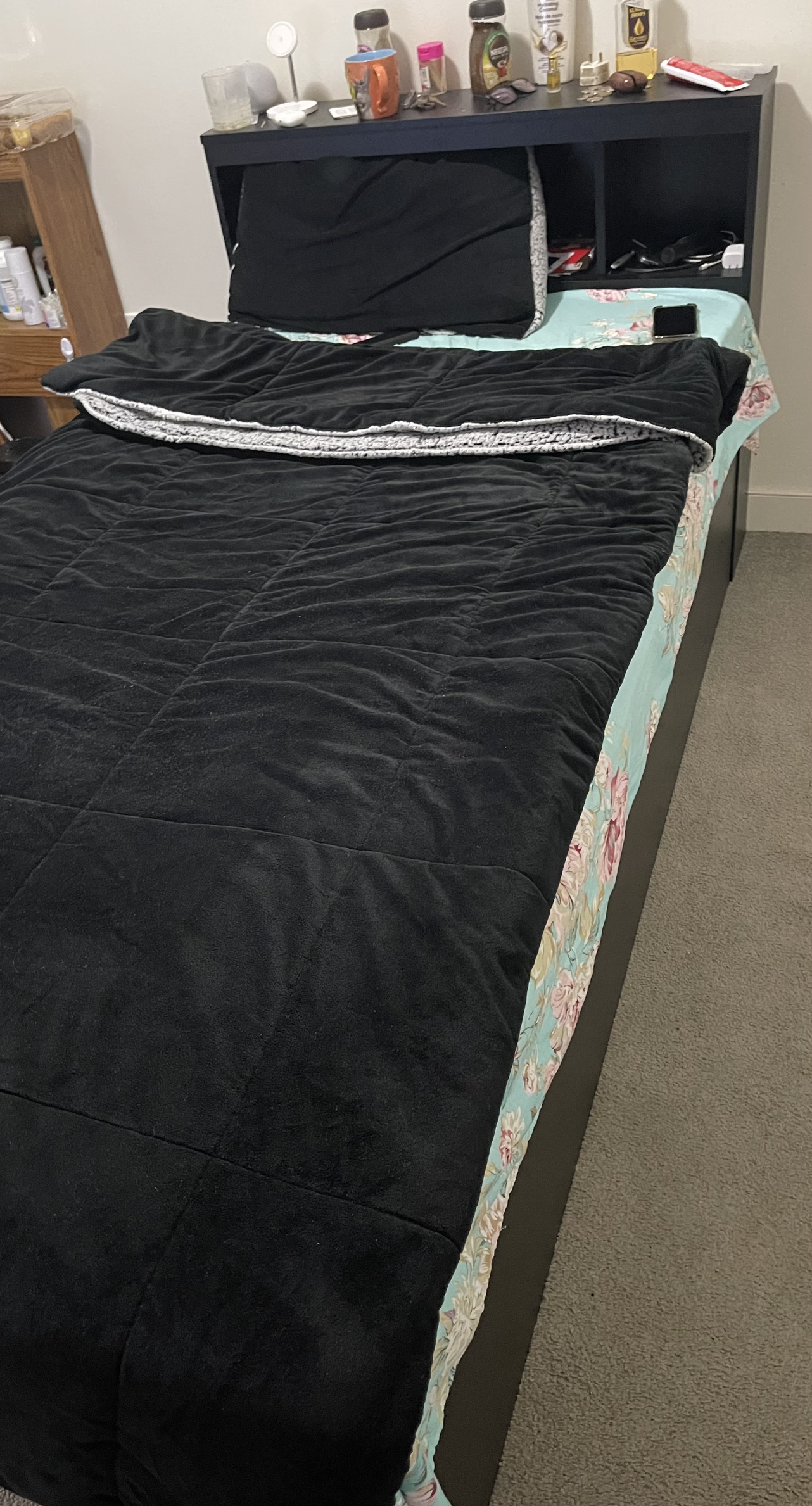 Twin bed with mattress - photo 2