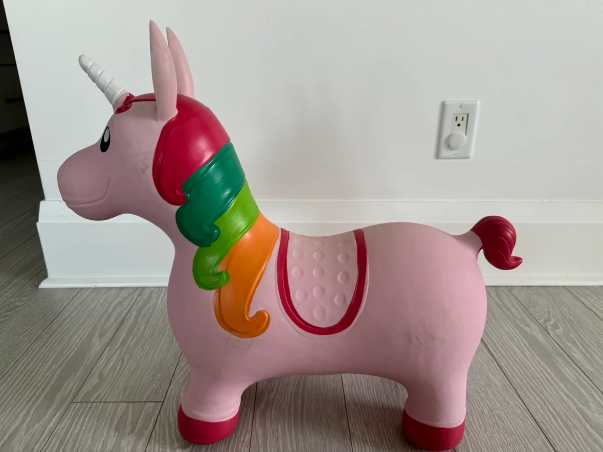 Pink Unicorn Bouncer 🥕 image indicator(2)