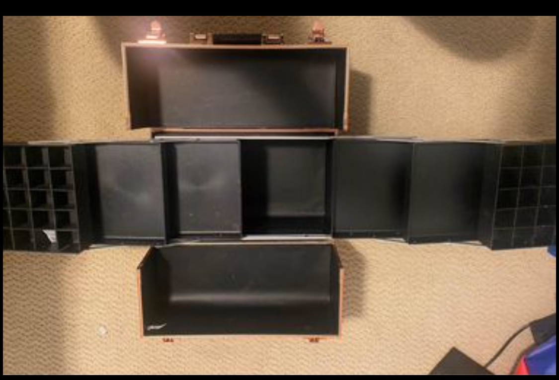 Rose Gold Makeup Case