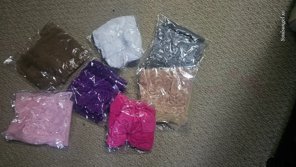 7 Pairs Ladies Thigh Highs #freecycle thumbnail