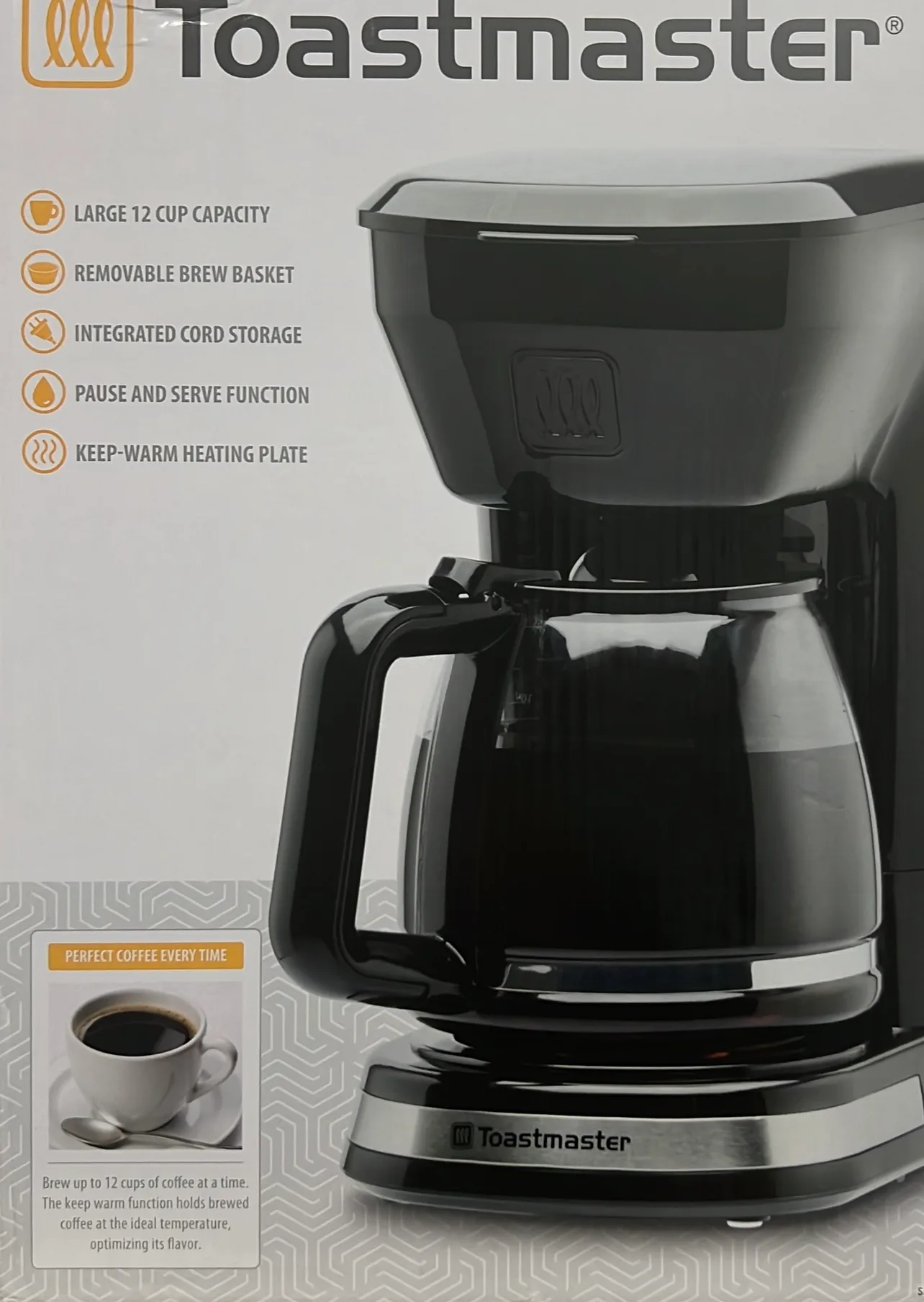 Toastmaster 12 Cup Coffee Maker thumbnail