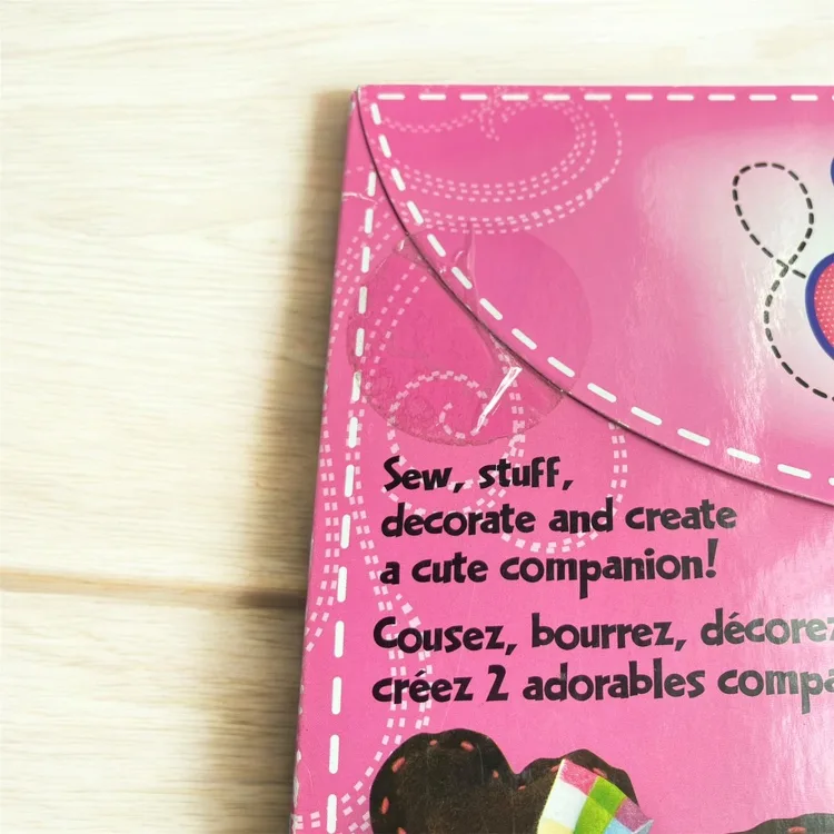 NEW Sew Cute Craft Box Kit Brown Hair Doll & Matching Small Doll image indicator(4)