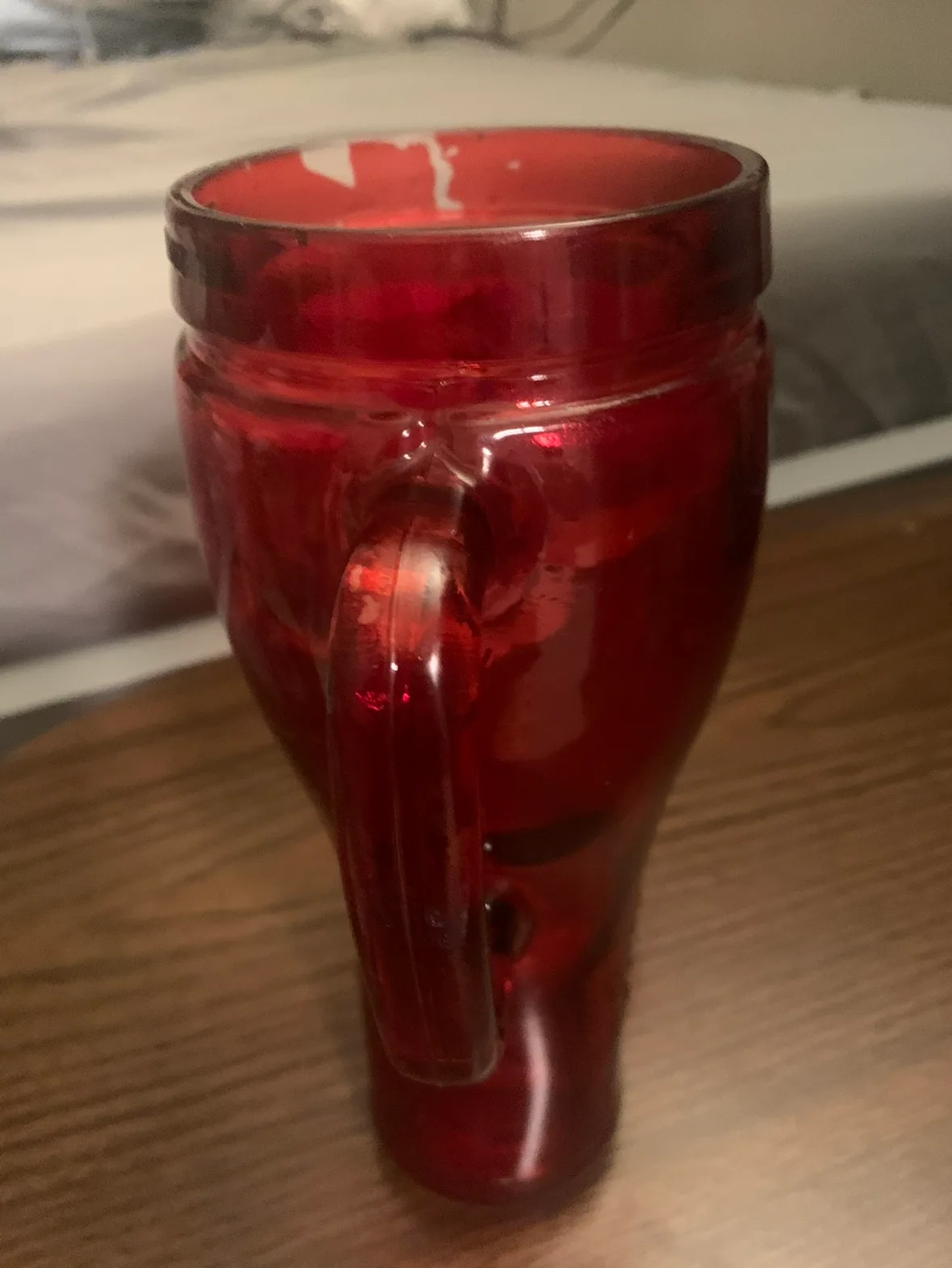 Red "I Am Canadian" Boot Mug image indicator(3)