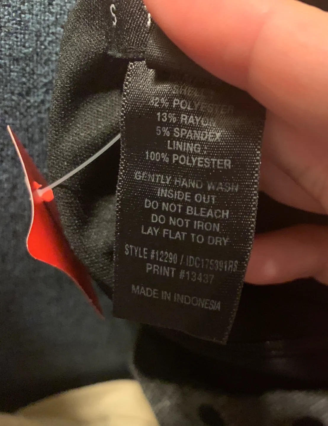 Dark Grey & Black Polka Dot Dress image indicator(9)