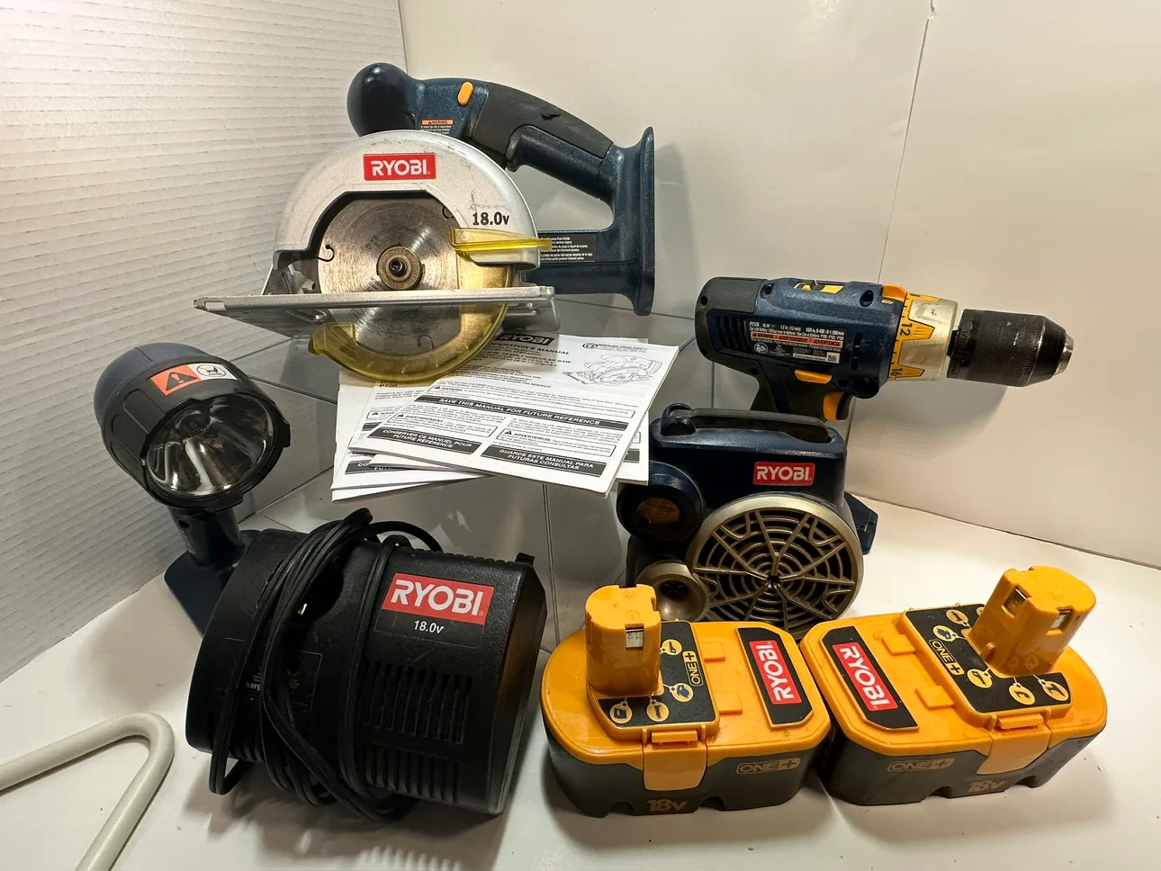 Ryobi 18V Tools and Batteries thumbnail