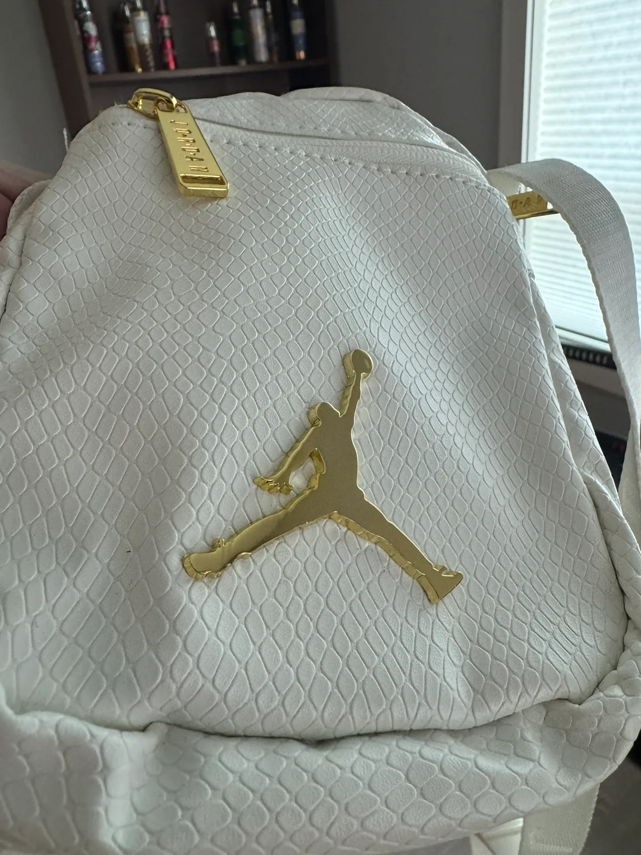 White Jordan Crossbody Bag thumbnail
