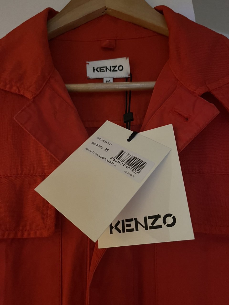 Kenzo Red Utility Jacket - photo 2