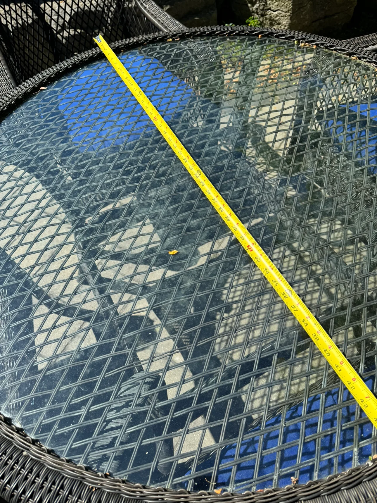 Wicker Patio Table and Chairs Set image indicator(4)