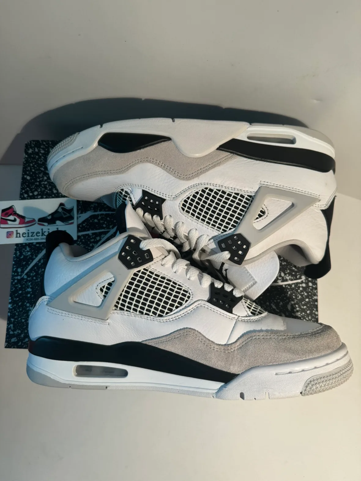 Jordan 4 Military Black size 9 image indicator(6)