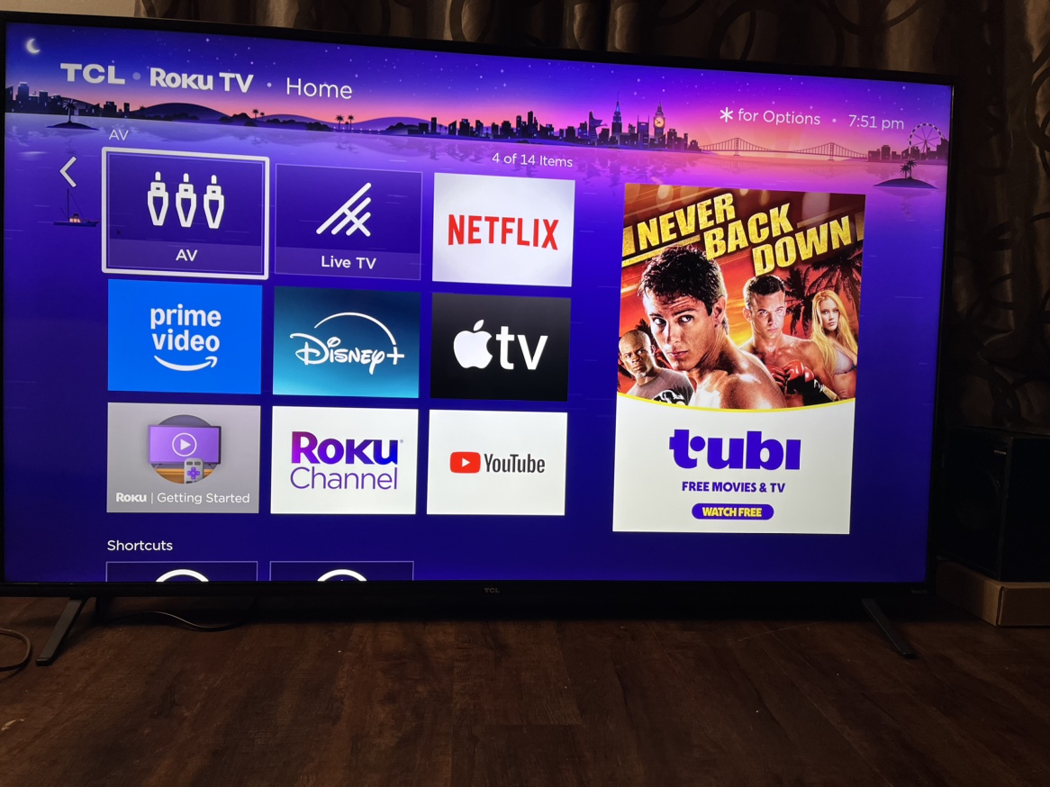 TCL 65” Smart TV