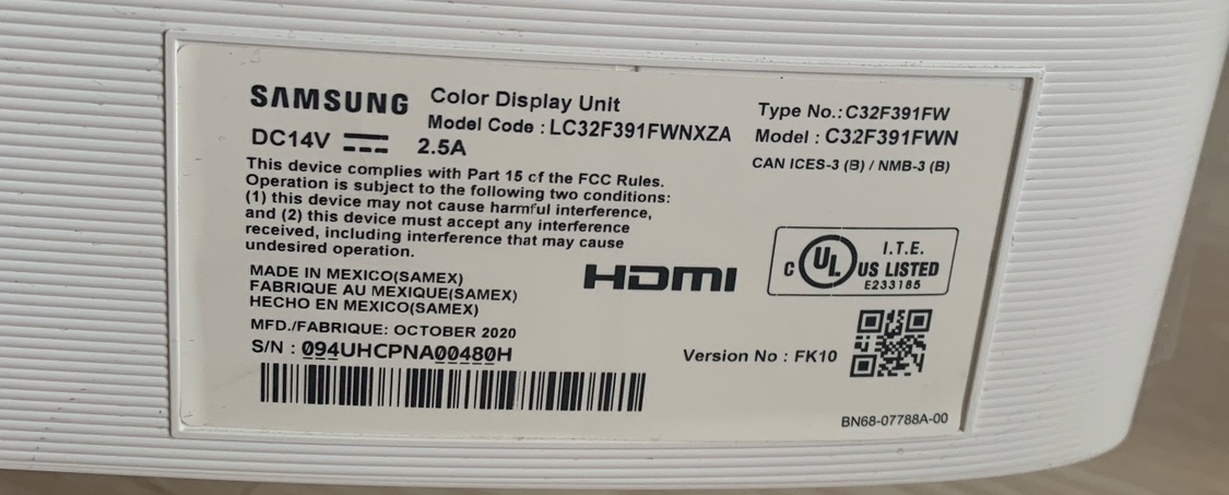 Samsung Curved Monitor - photo 3