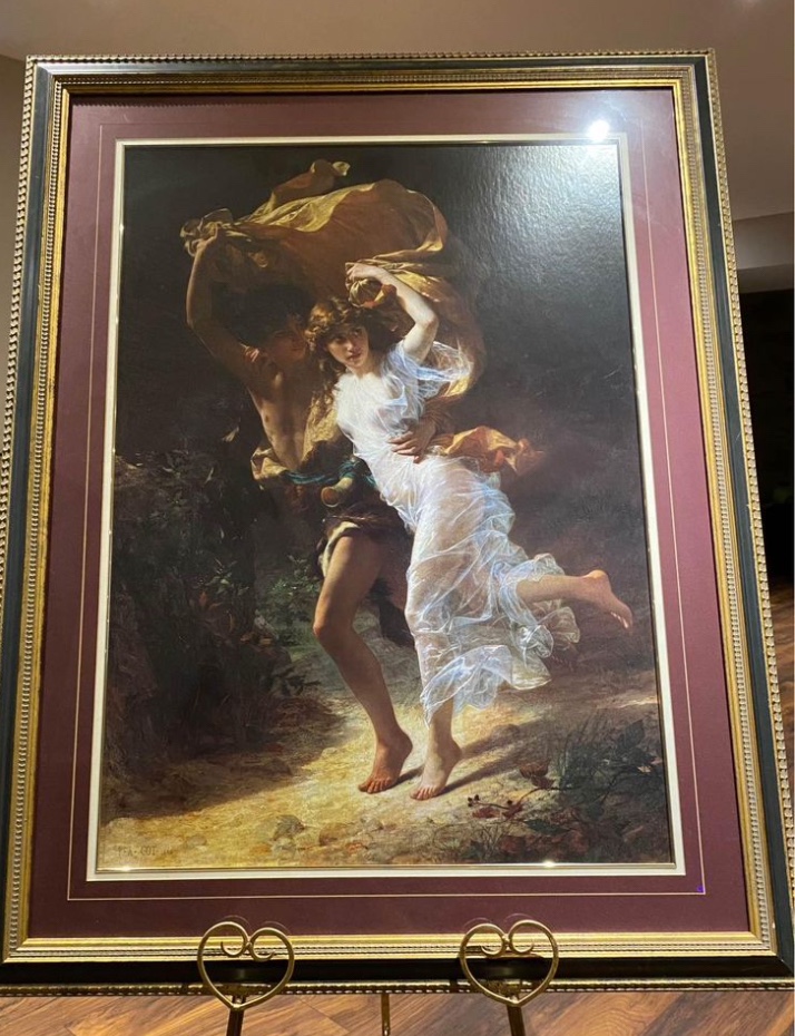 Framed Painting of Couple
