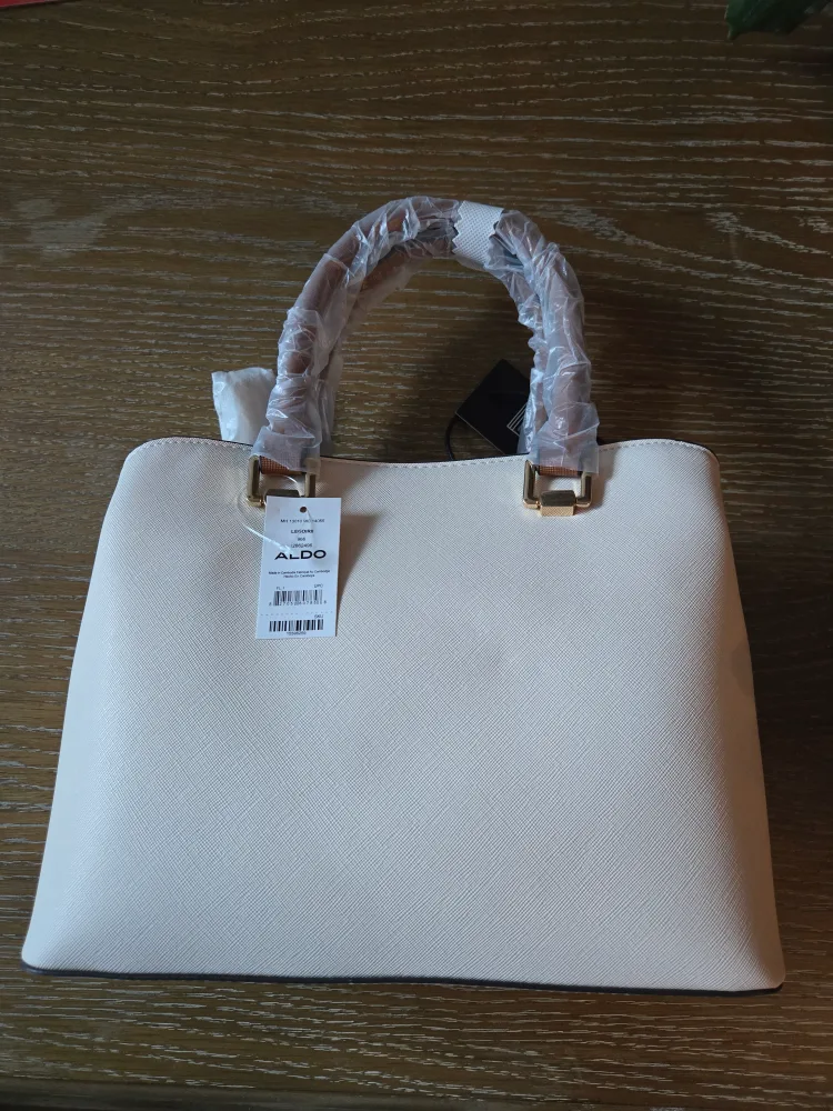 White Aldo Handbag 🤎🧡 image indicator(3)