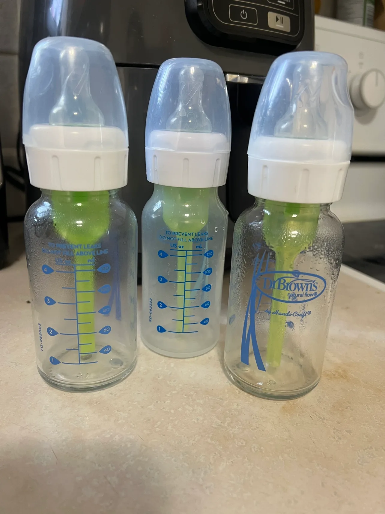 3 Dr. Brown's Glass Baby Bottles thumbnail